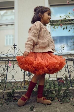 Gonna in tulle Pumpkin Pie per bambina