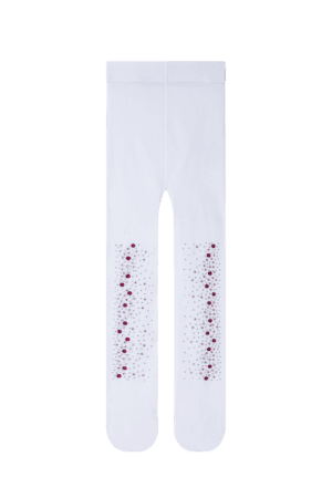 Pink Hotfix pantimedias con brillantes diamantes.