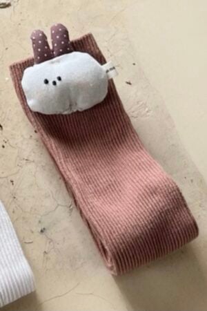 Cinnamon 3D Bunny Socks