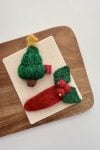 Bożonarodzeniowe spinki do włosów Xmas 2-pak