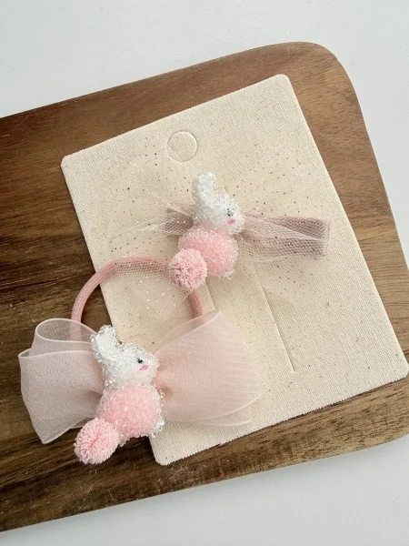 60 Pezzi Mollette Per Capelli Con Fiocco Per Bambini, 30