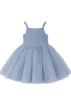 Sukienka tiulowa na ramiączkach Baby Blue