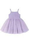 Sukienka tiulowa na ramiączkach Lilac