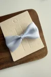 Mädchen-Haarspange mit Schleife Babyblau